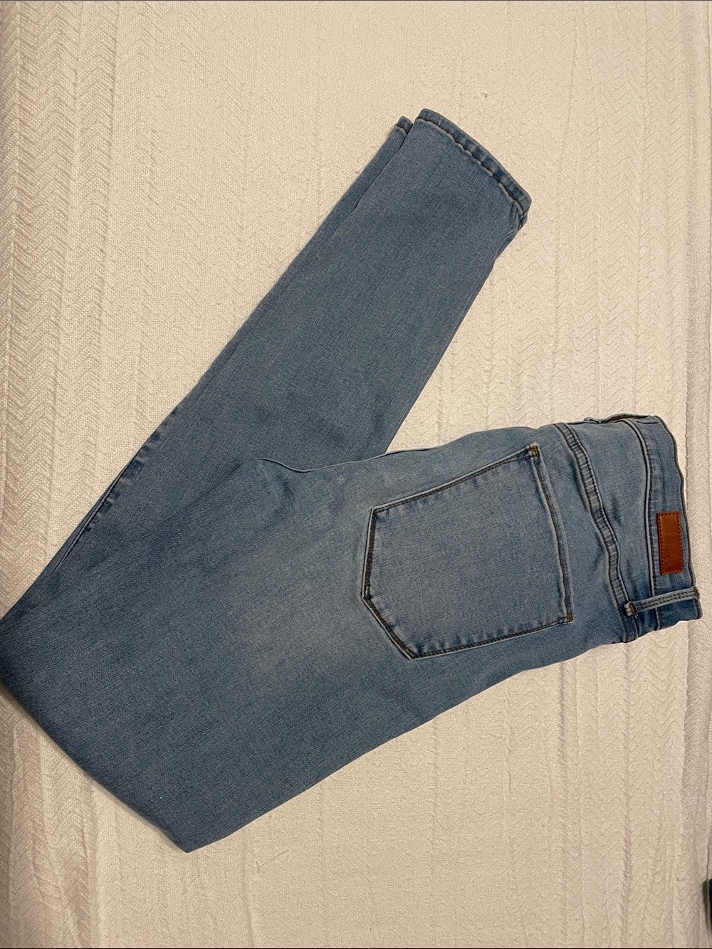 Abercrombie & Fitch Light Blue Skinny Jeans
